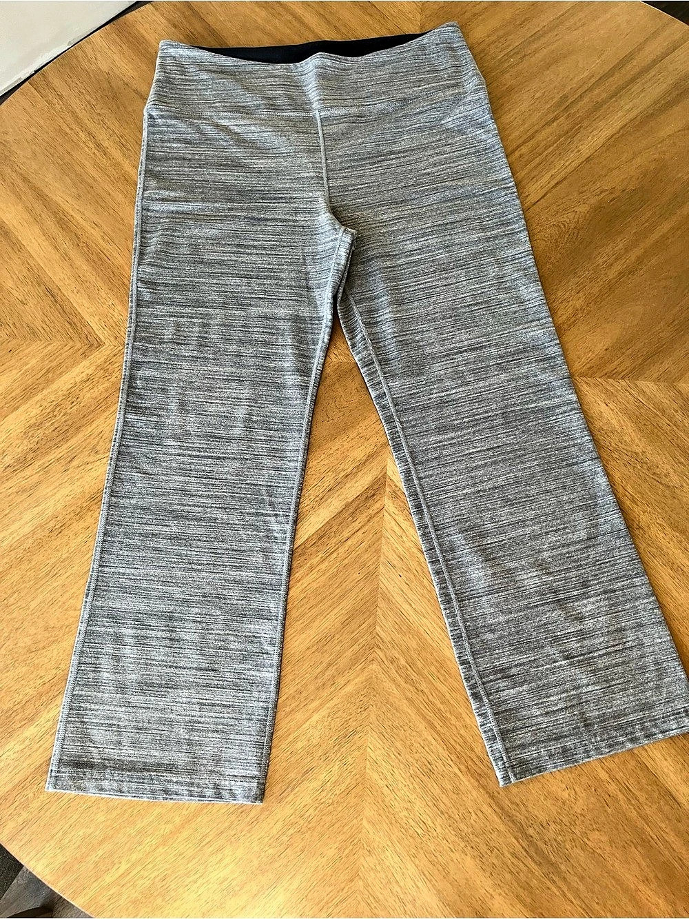 Tuff Athletics Long Yoga Pants Gray Athletic Leggings XL